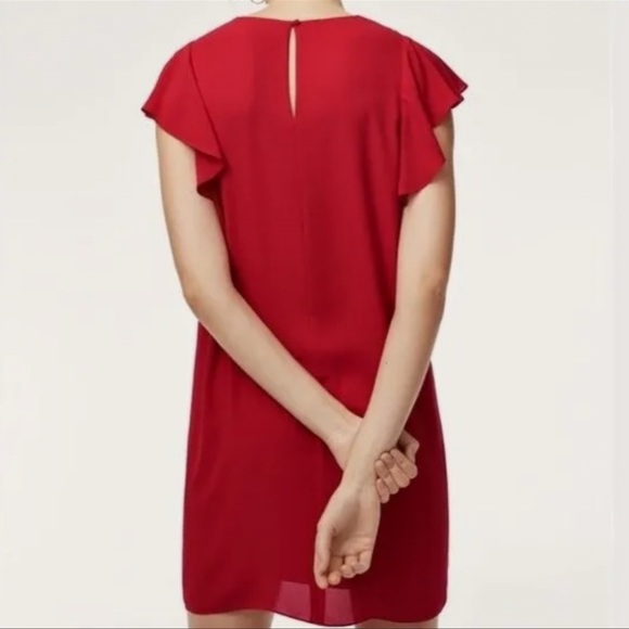 NWT Stunning Red Aritzia Babaton Burt Sheath/Shift Dress - Size Small - Picture 4 of 10